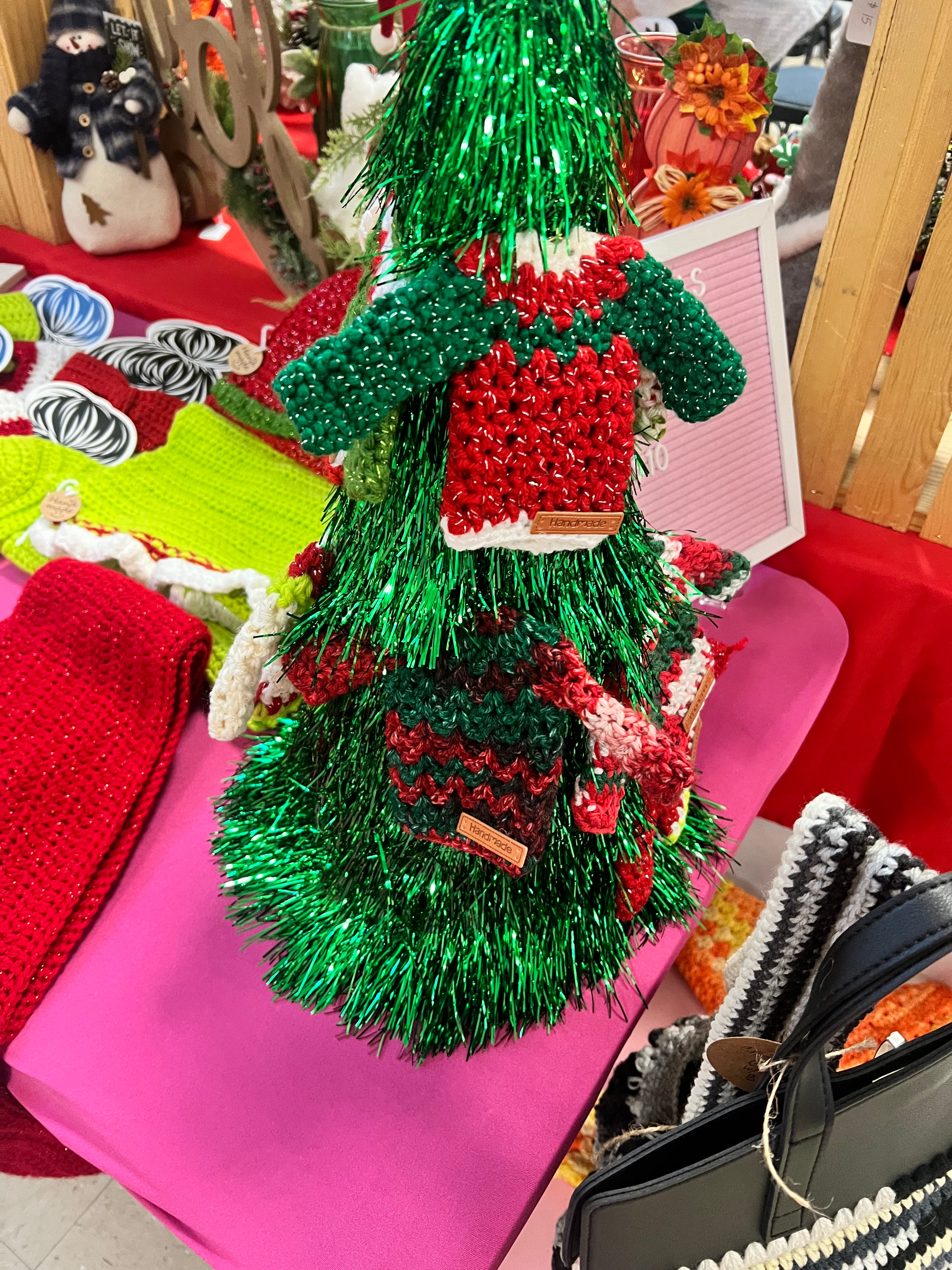 Cozy sweater ornament