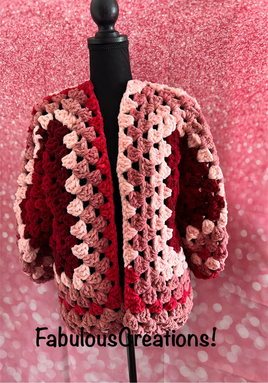 Teaberry Pink Cardigan
