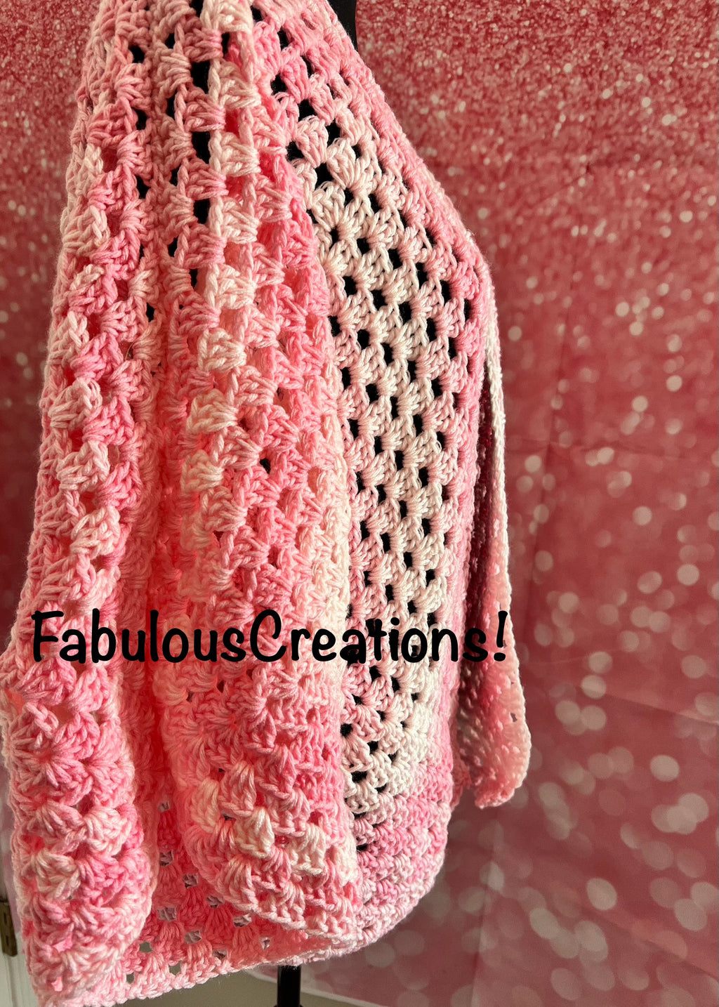 Think Pink!~Shades of Pink Cardigan