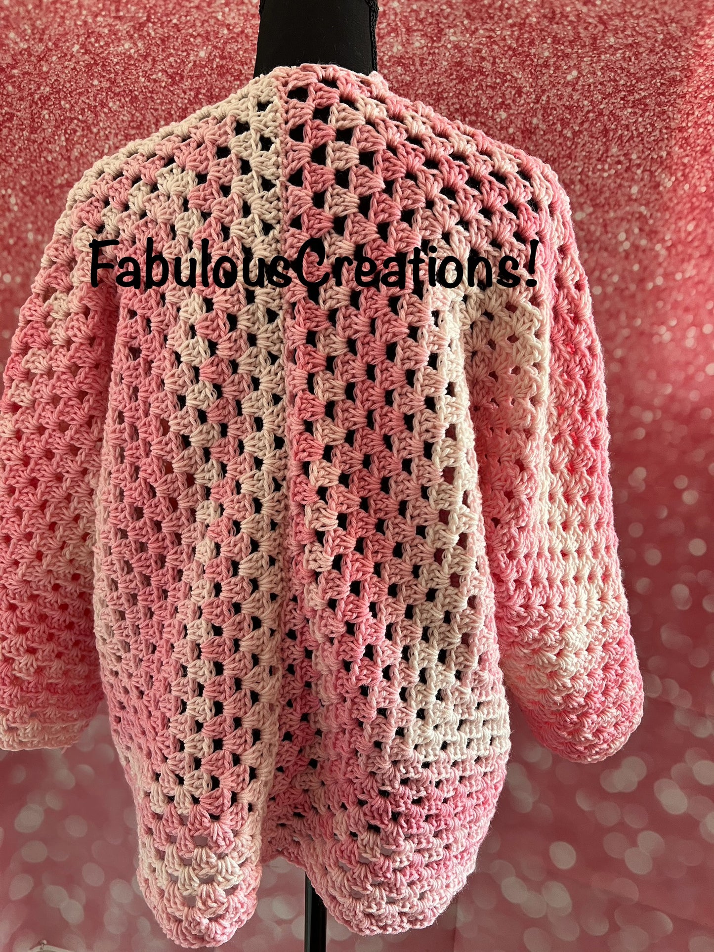 Think Pink!~Shades of Pink Cardigan