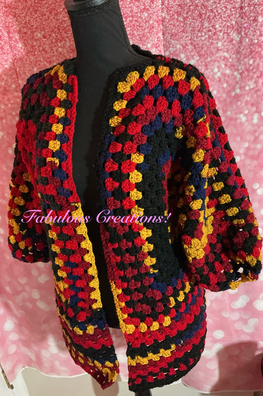 Fall color cardigan