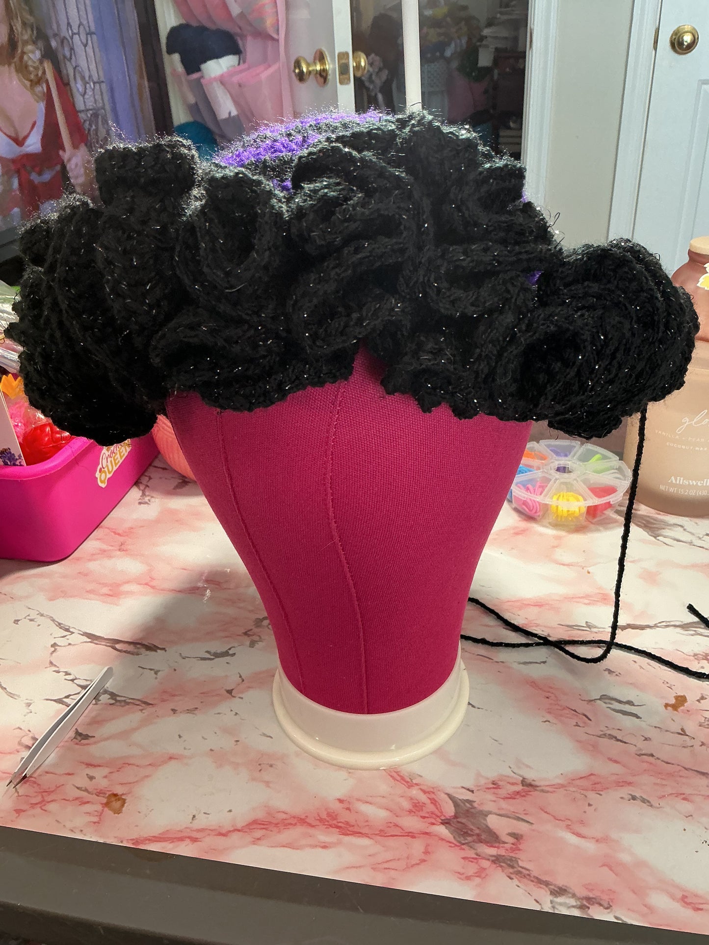 Ruffled hats