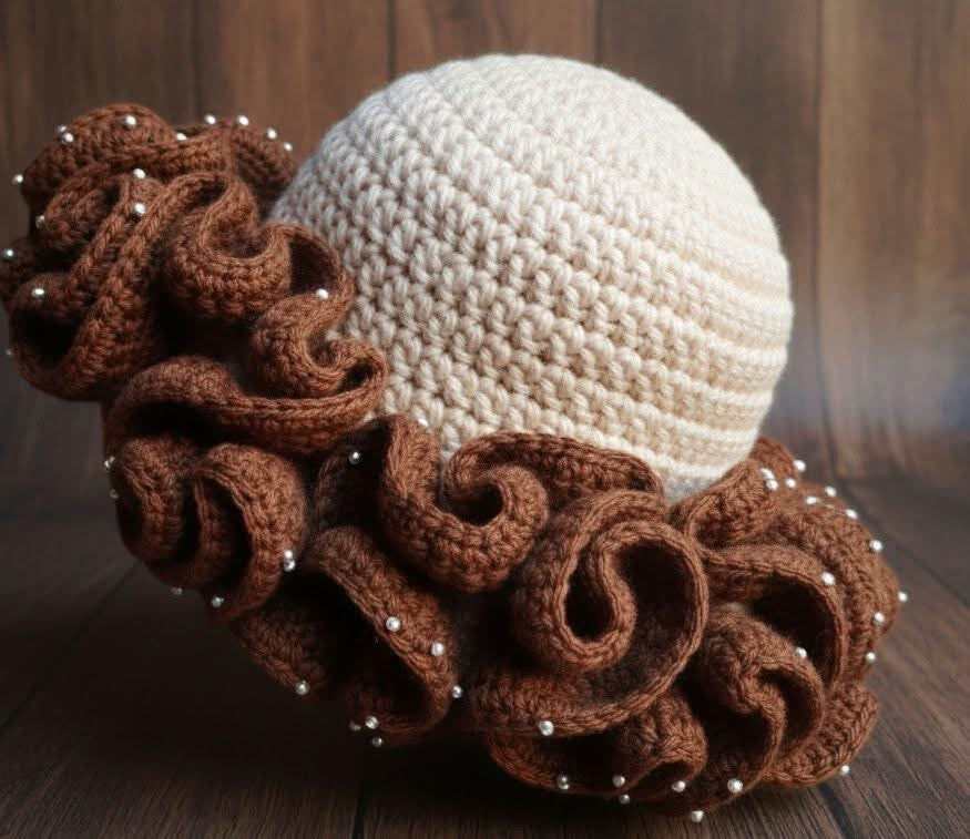 Ruffled hats