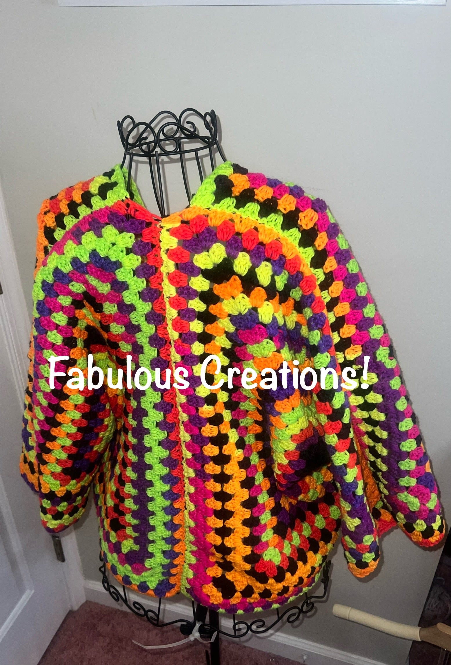Bright Lights Hexagon Cardigan