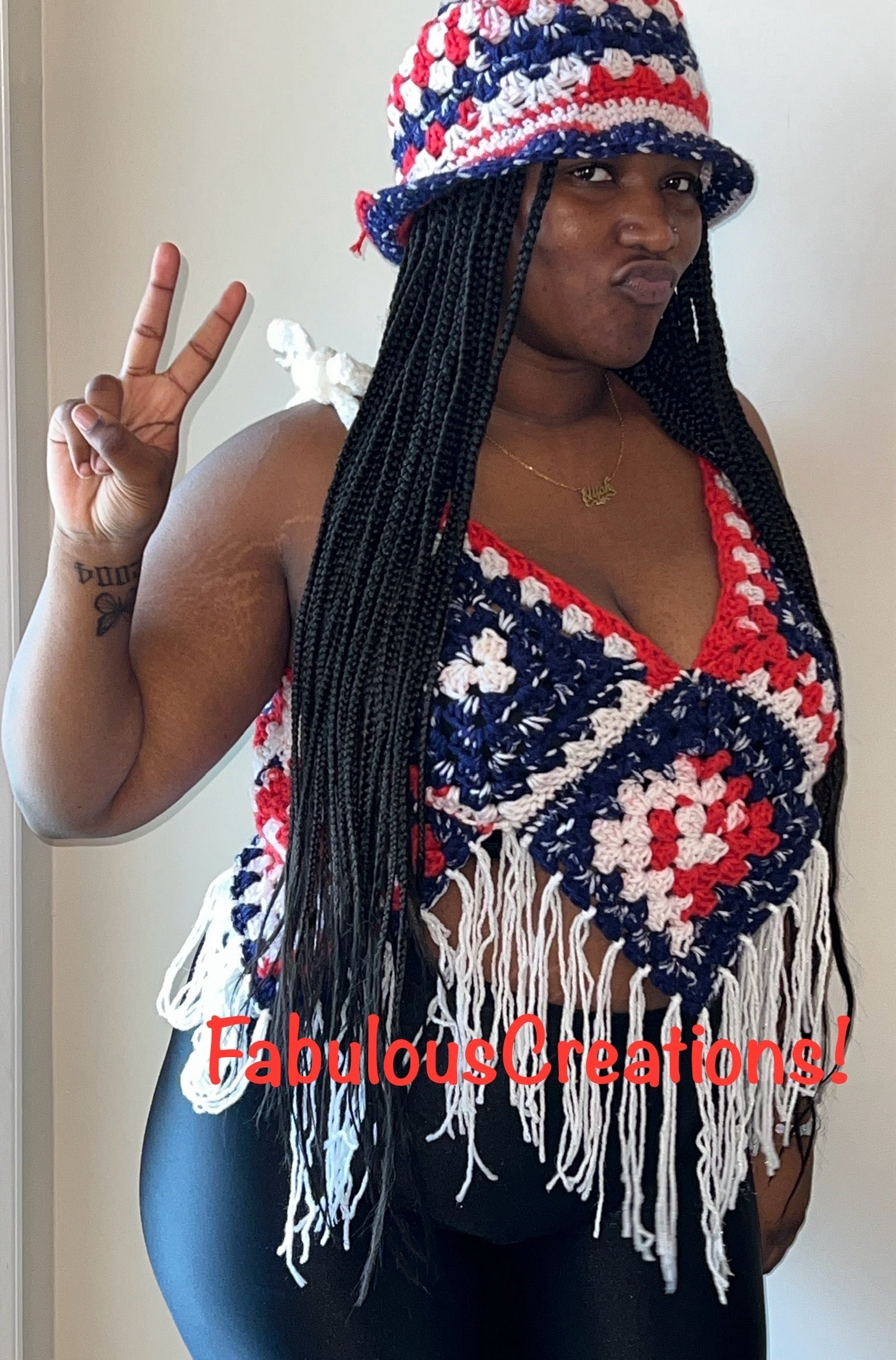 July 4th Festival Top & Bucket Hat